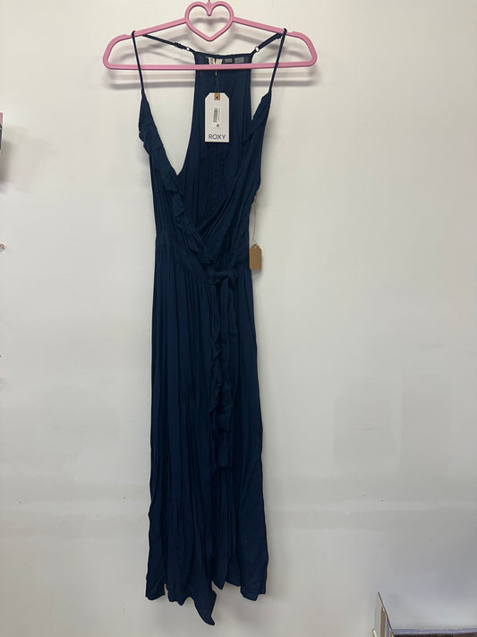 Navy Roxy Maxi Dress NWT