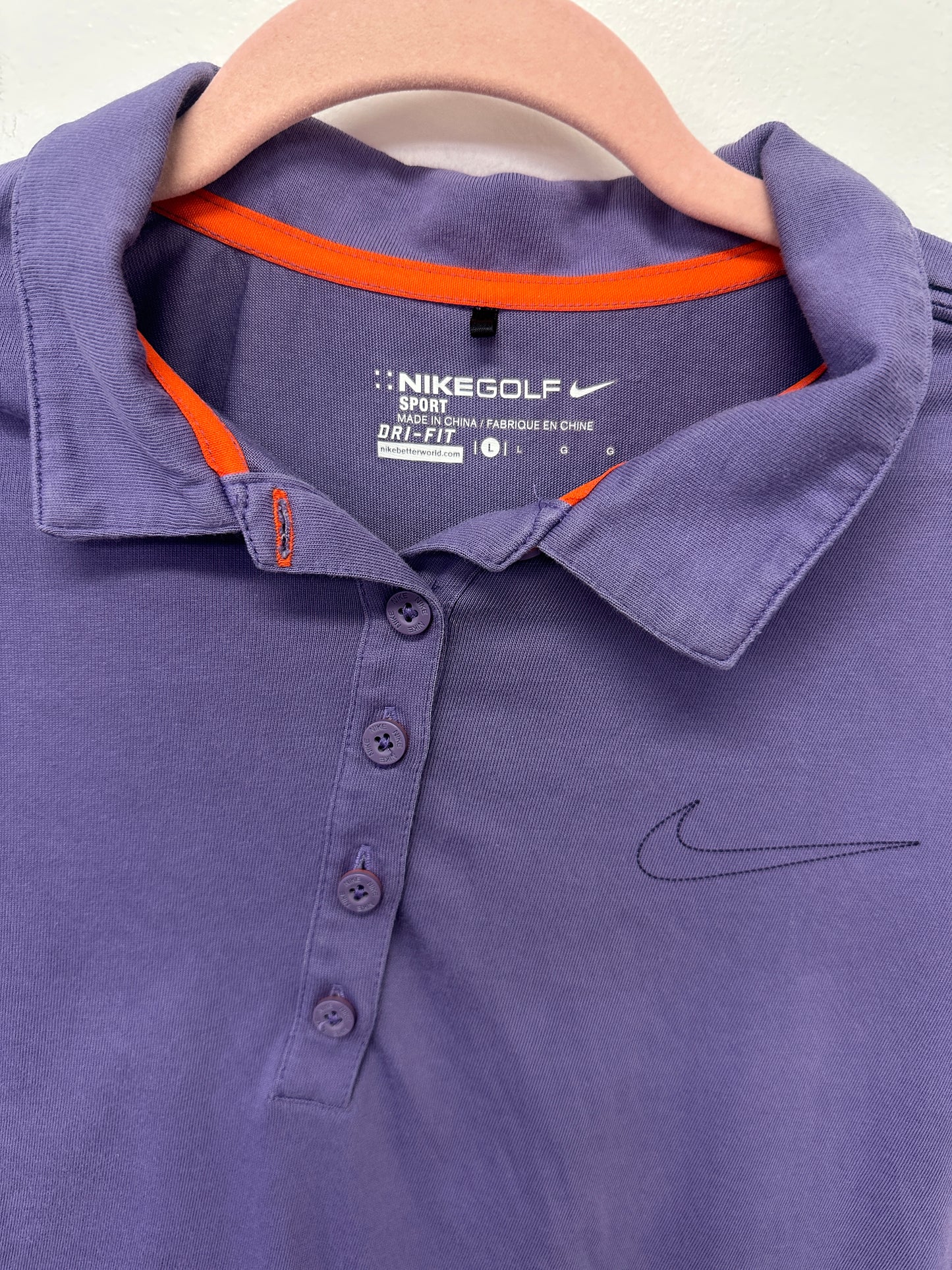 Nike Golf Purple Polo