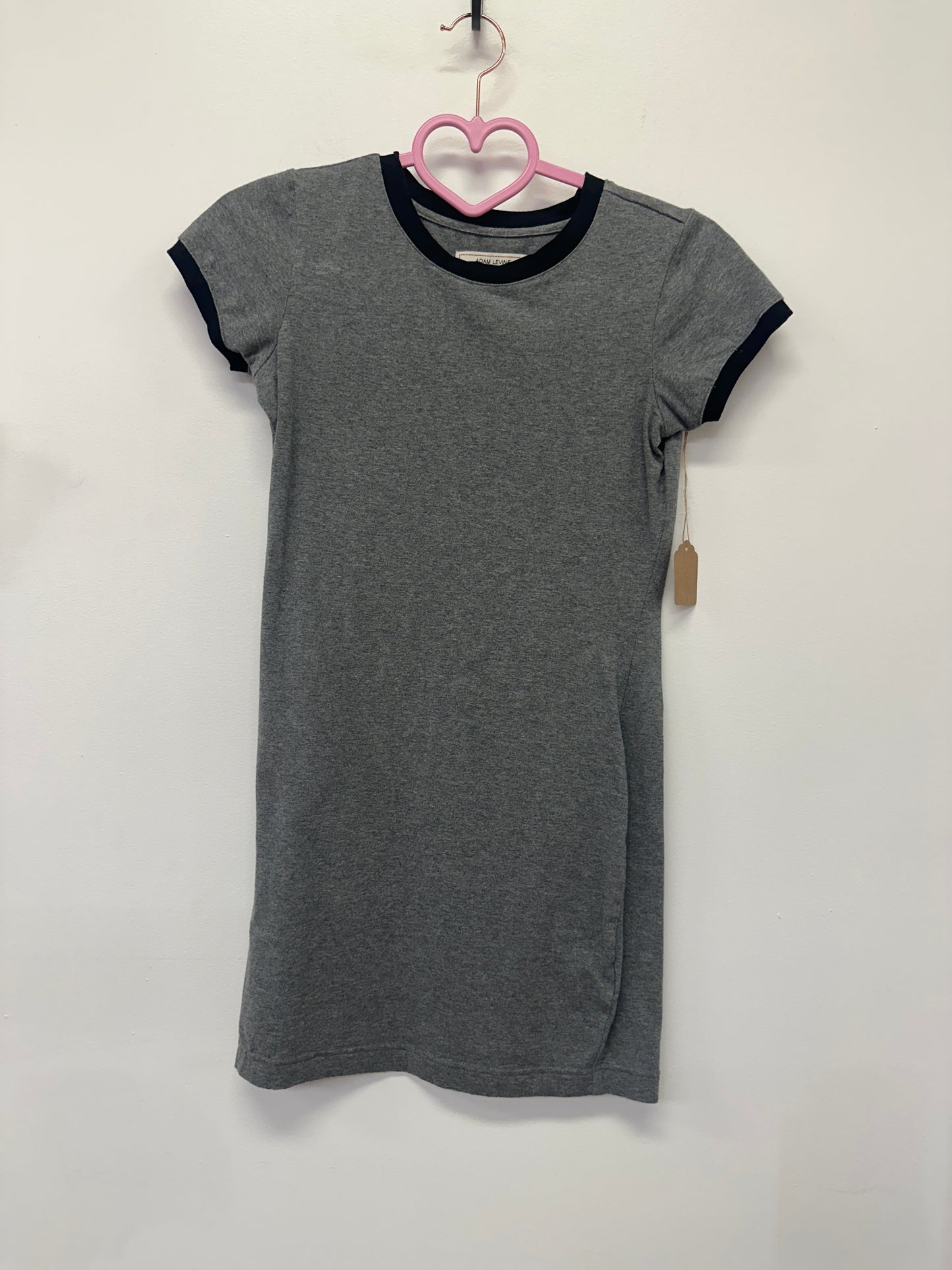 Adam Levine Gray Ringer Dress