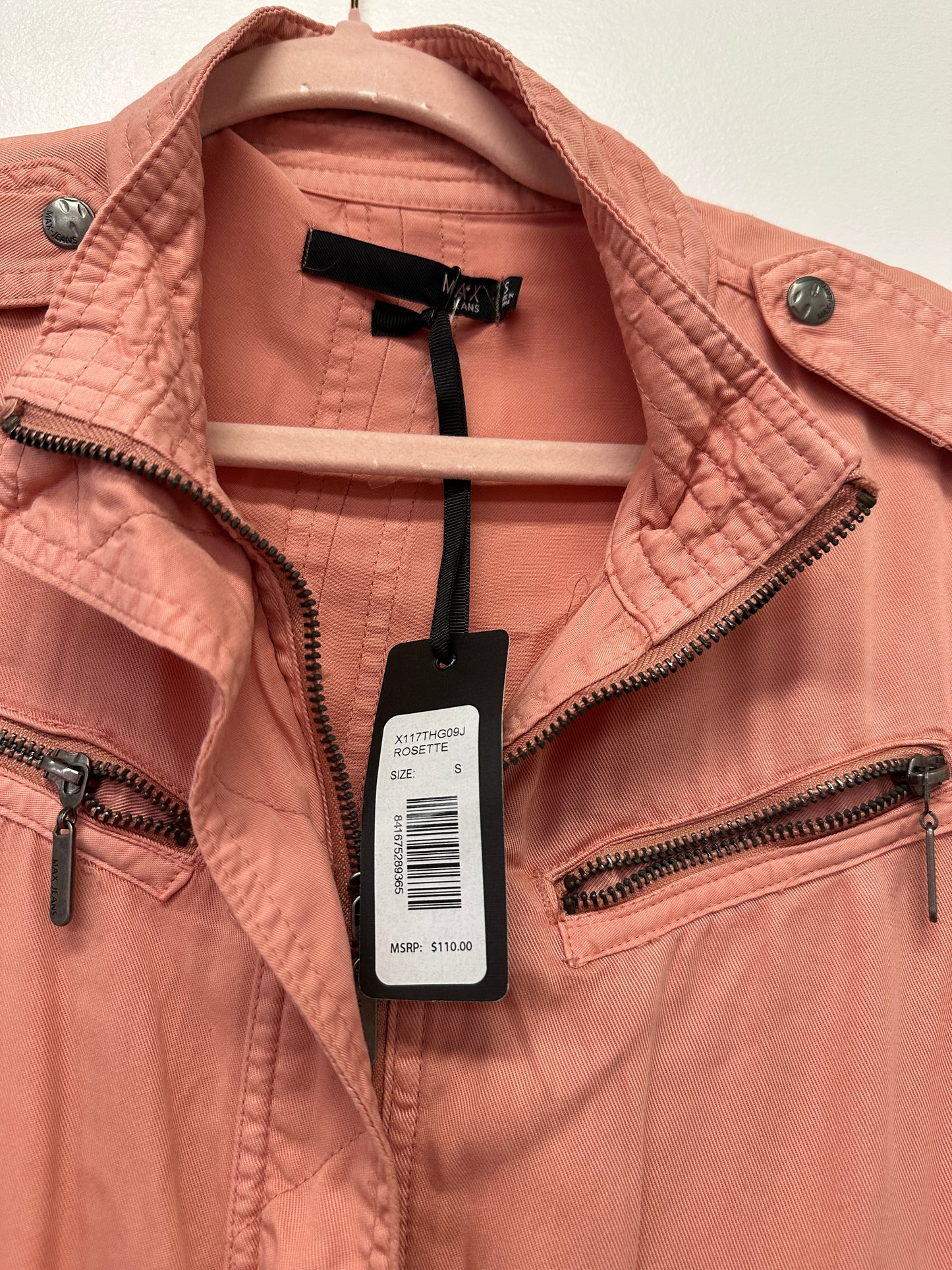 Peach Utility Jacket NWT