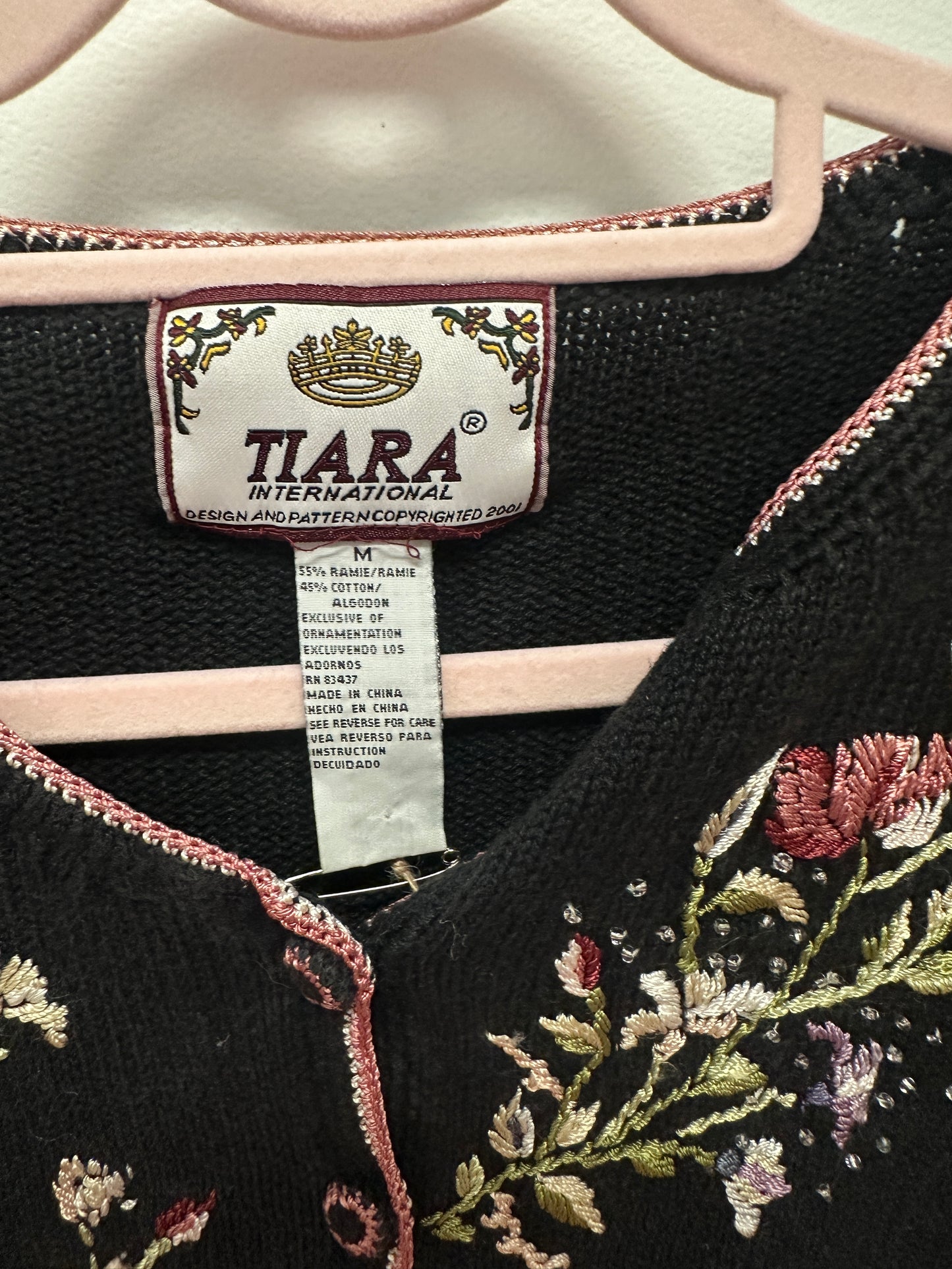 Tiara Floral Cardigan