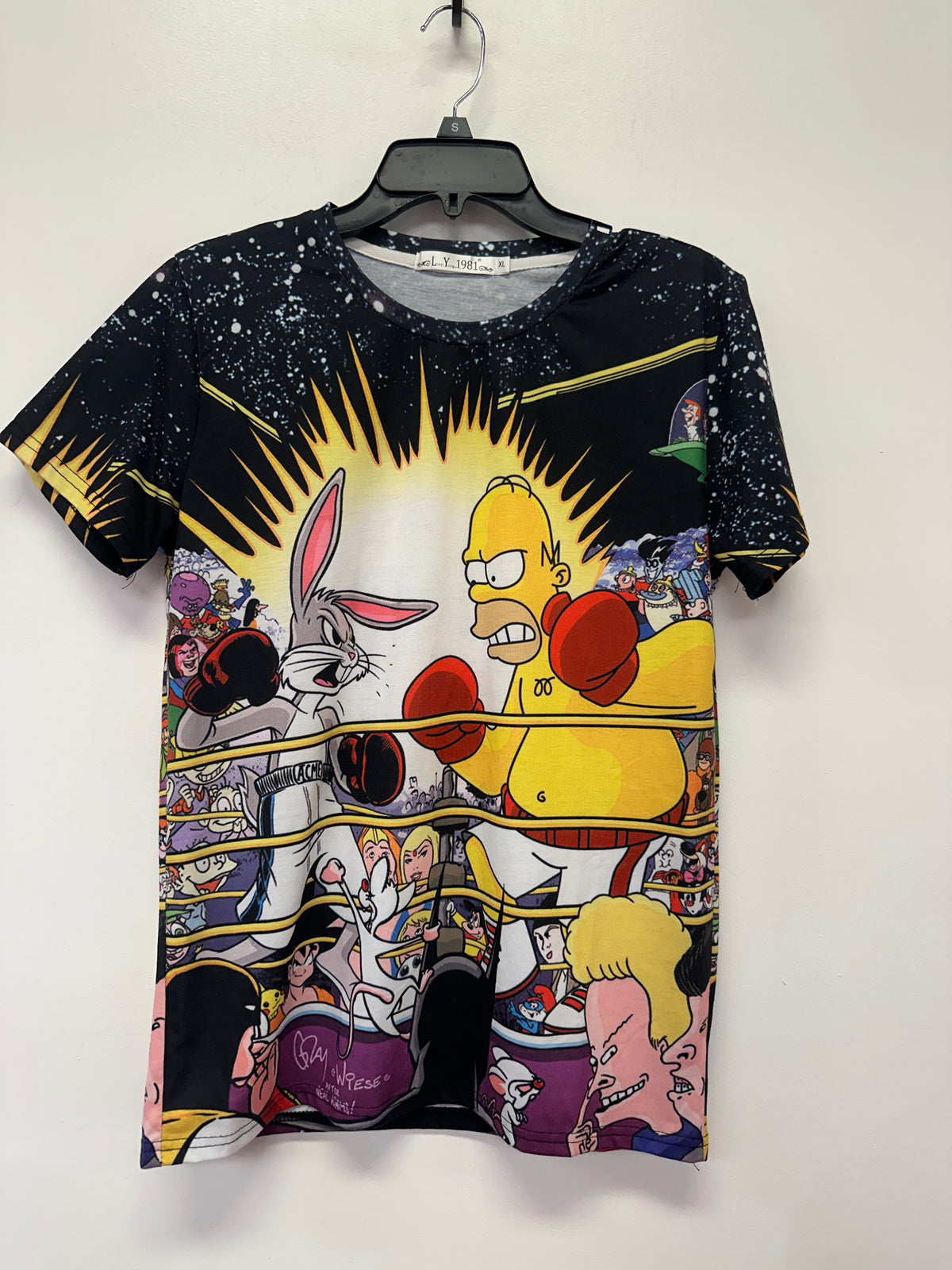 Homer vs Bugs Bunny Shirt