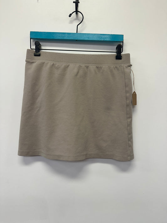 Beige Mini Skirt