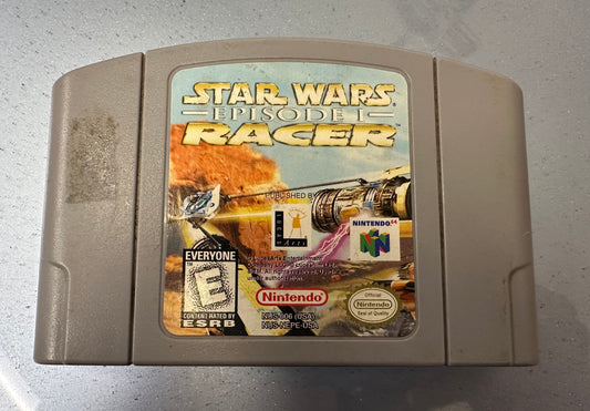Star Wars Episode 1 Pod Racers Nintendo 64 Game