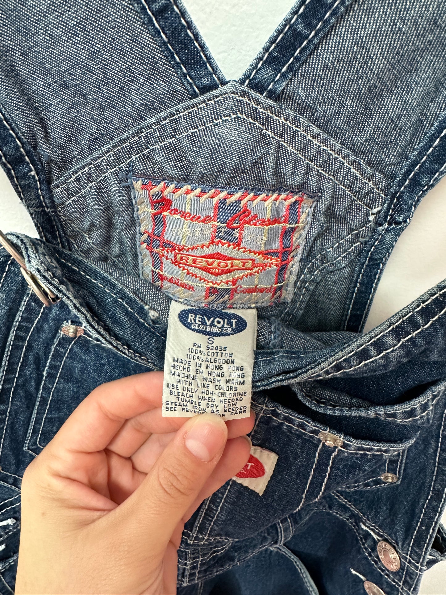 Vintage Revolt Carpenter Overall's