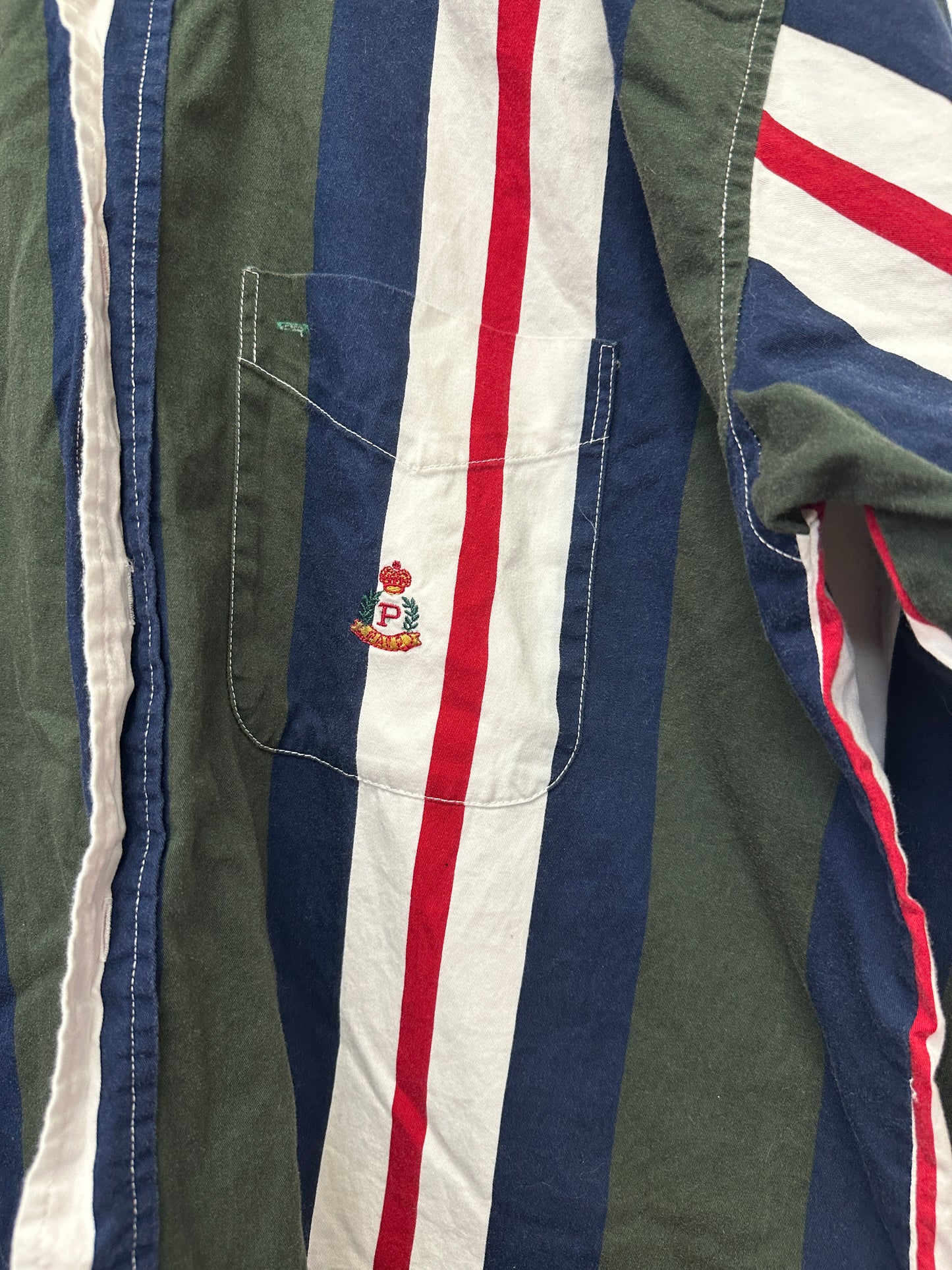 Paco Jeans Stripped Button Up