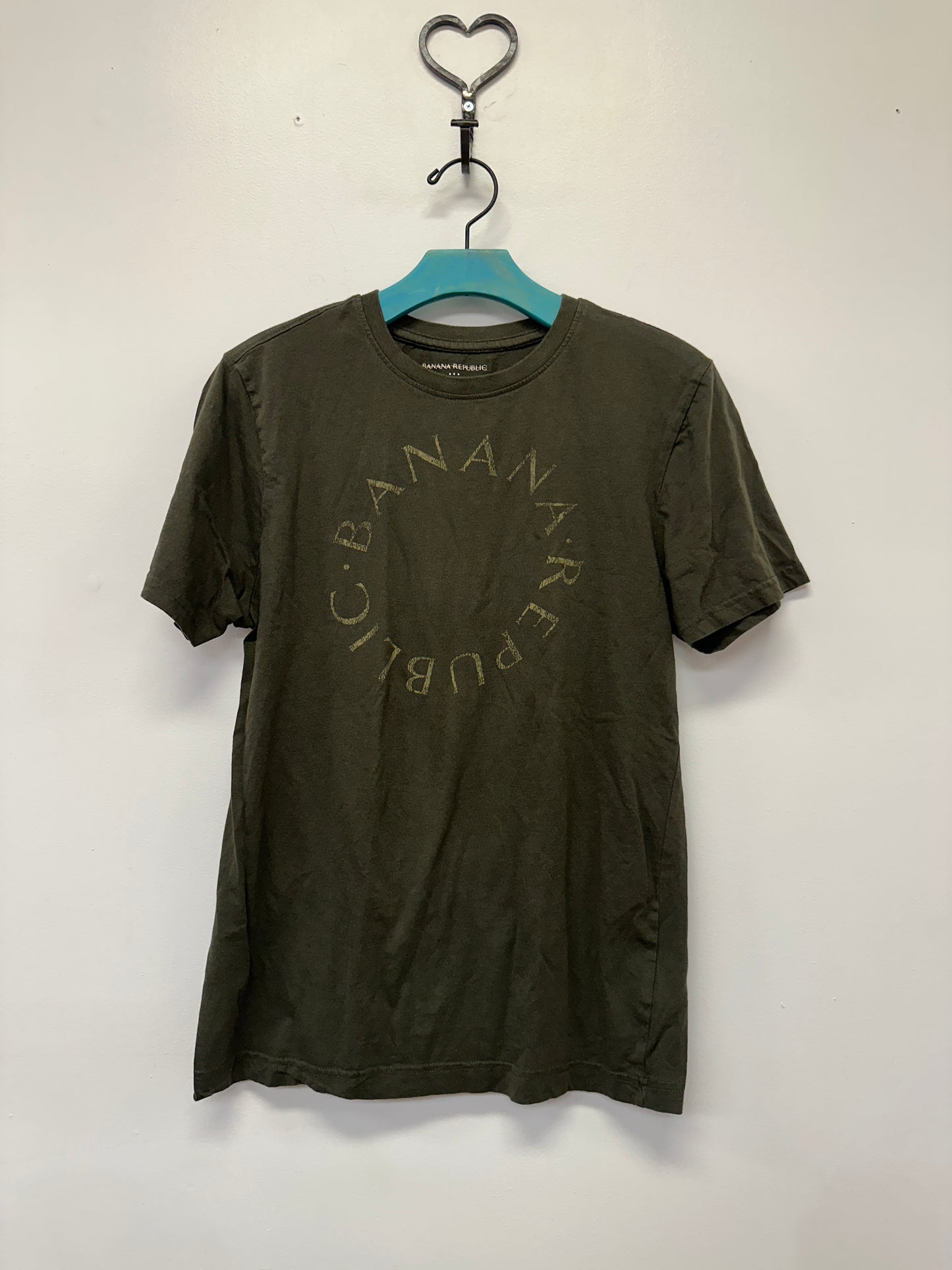 Banana Republic Olive Logo Tee