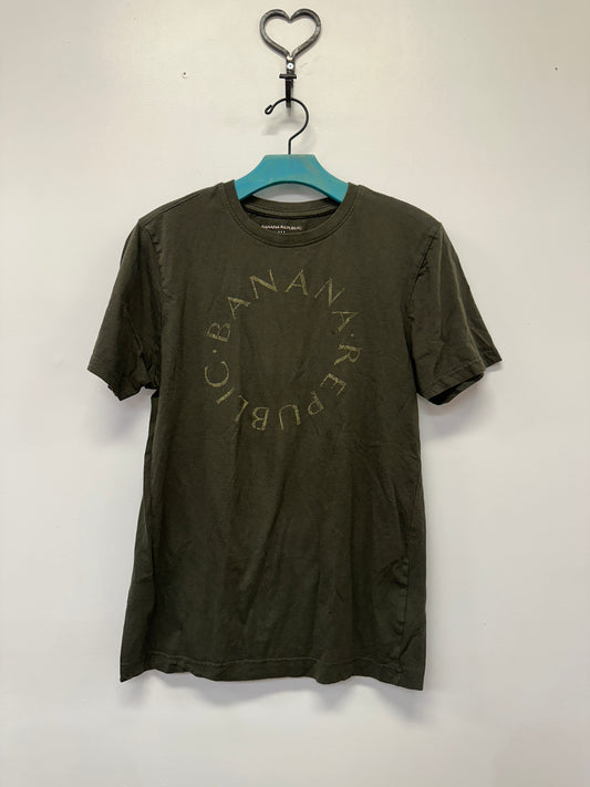 Banana Republic Olive Logo Tee