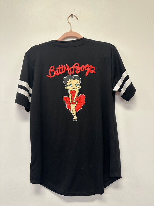 Betty Boop Button Jersey Top