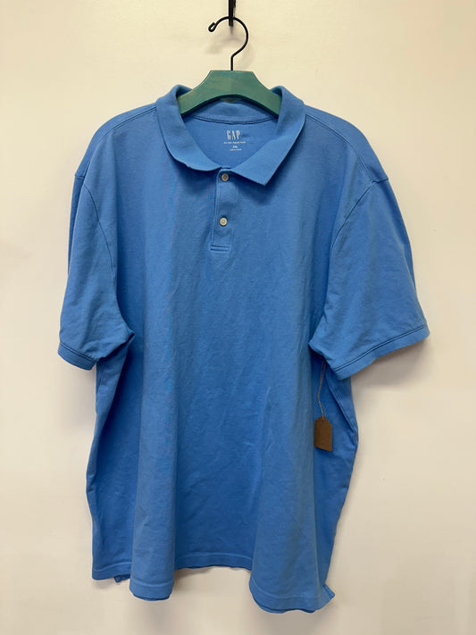 GAP All Day Pique Polo Light Blue