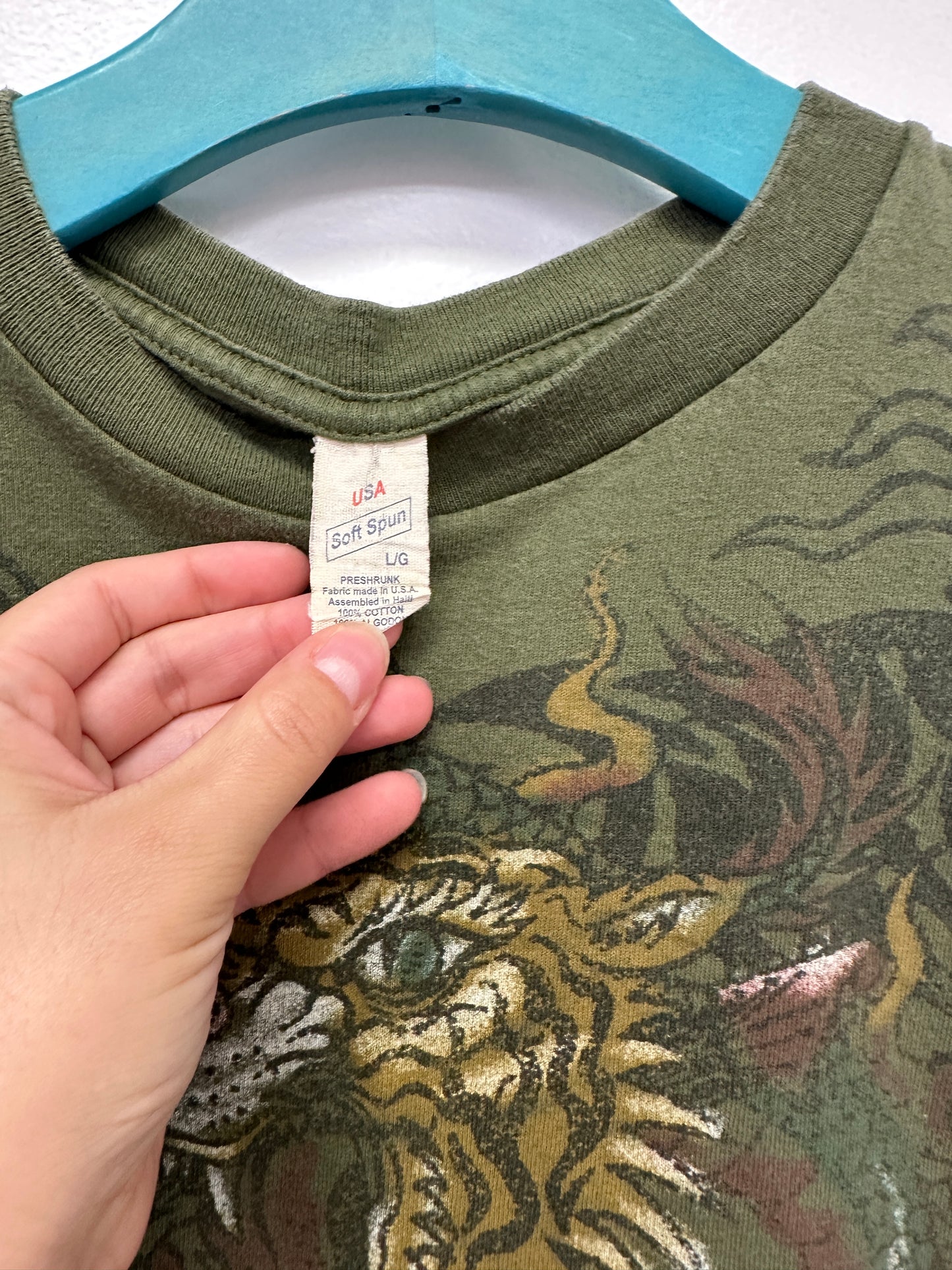 Green Tiger T-Shirt