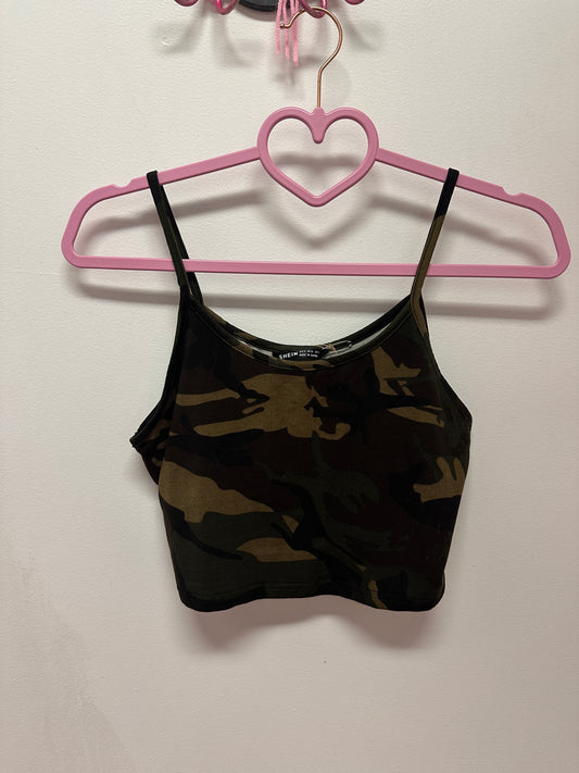 Shein Camo Crop