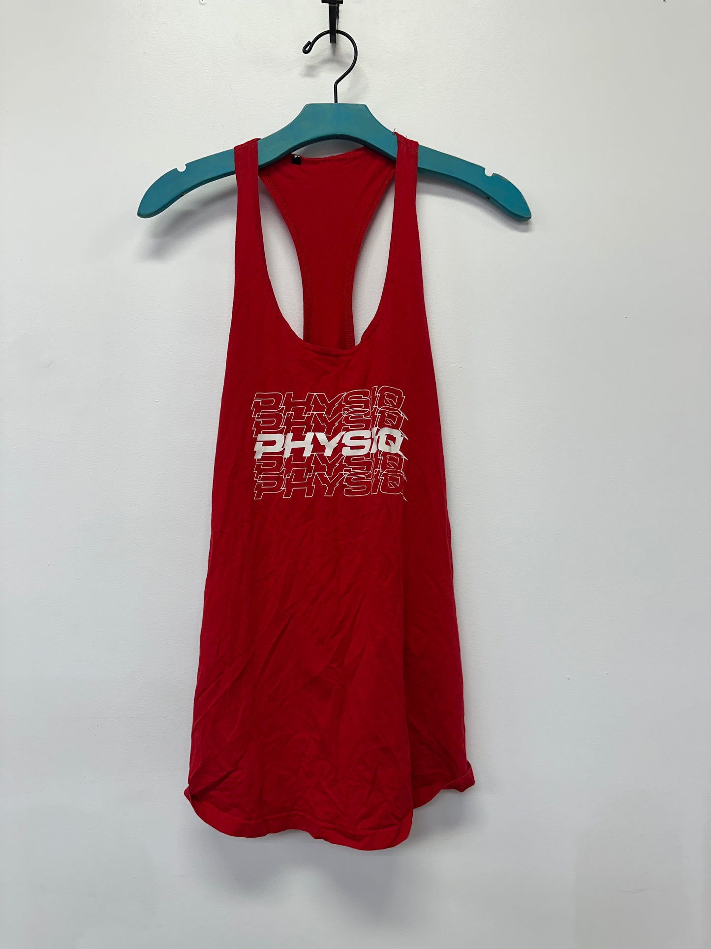 Red Physiq Racerback Tank