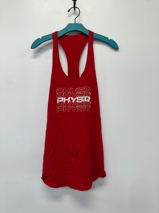 Red Physiq Racerback Tank