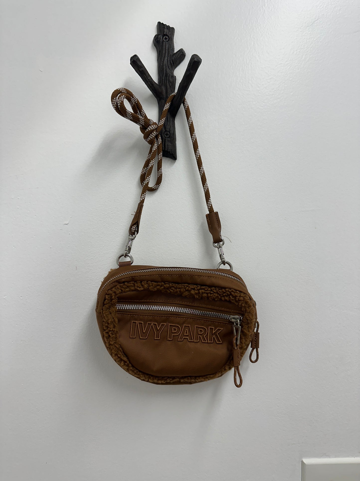 Ivy Park x Adidas Sherpa Crossbody