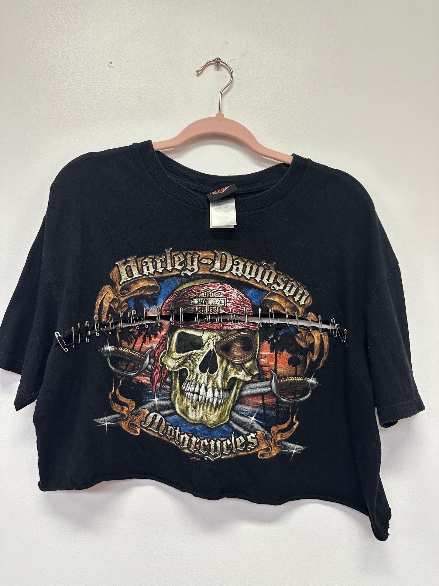 Harley Davidson Orlando Cropped Tee