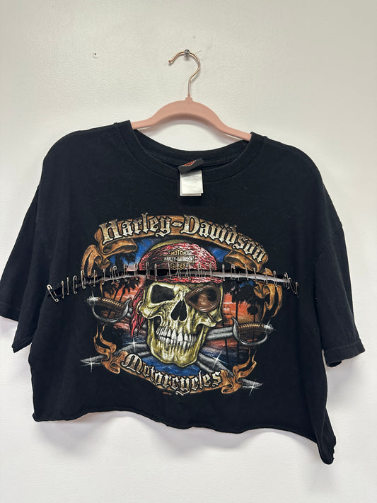 Harley Davidson Orlando Cropped Tee