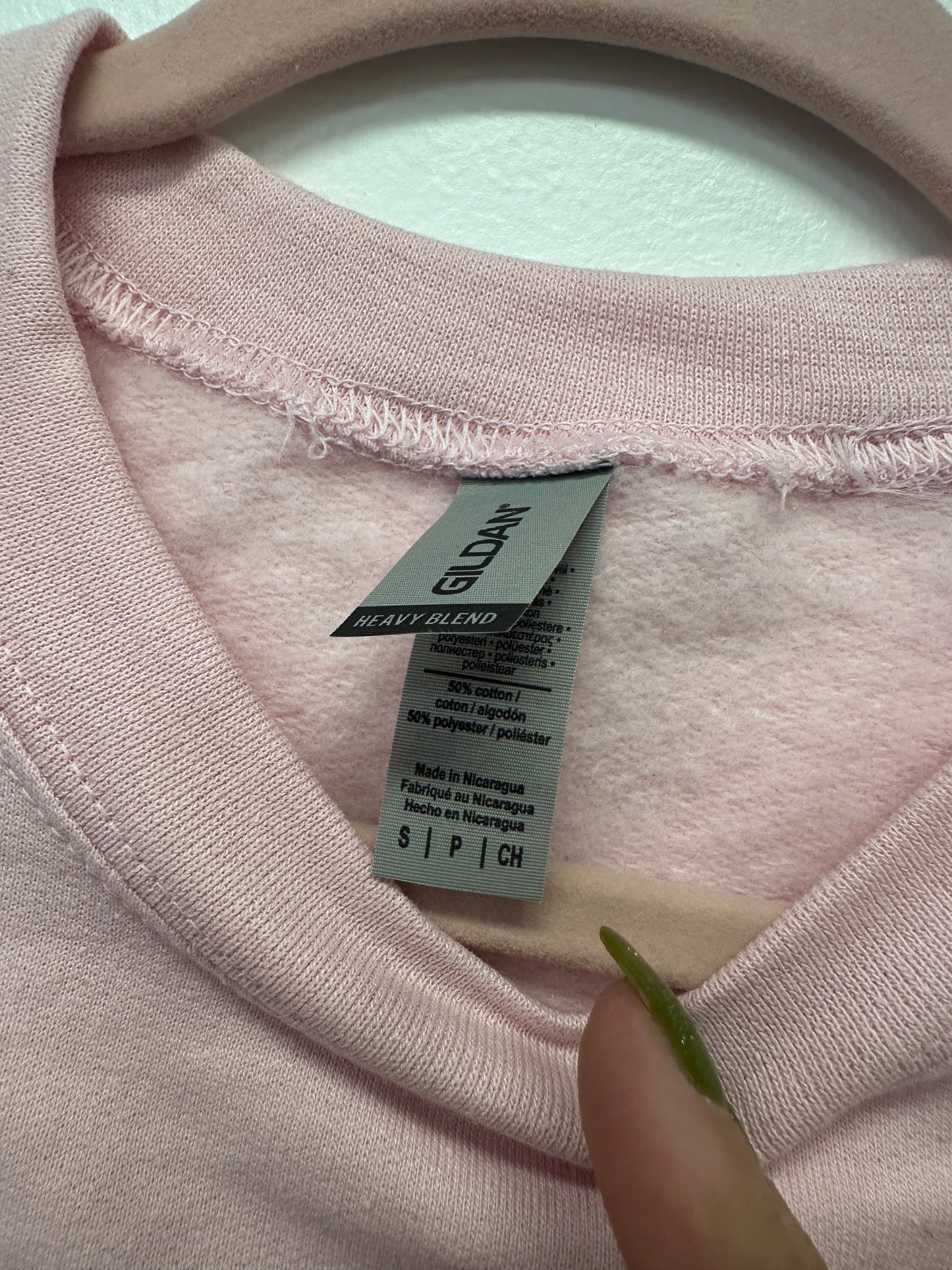 Pink Anxiety Club Graphic Crewneck