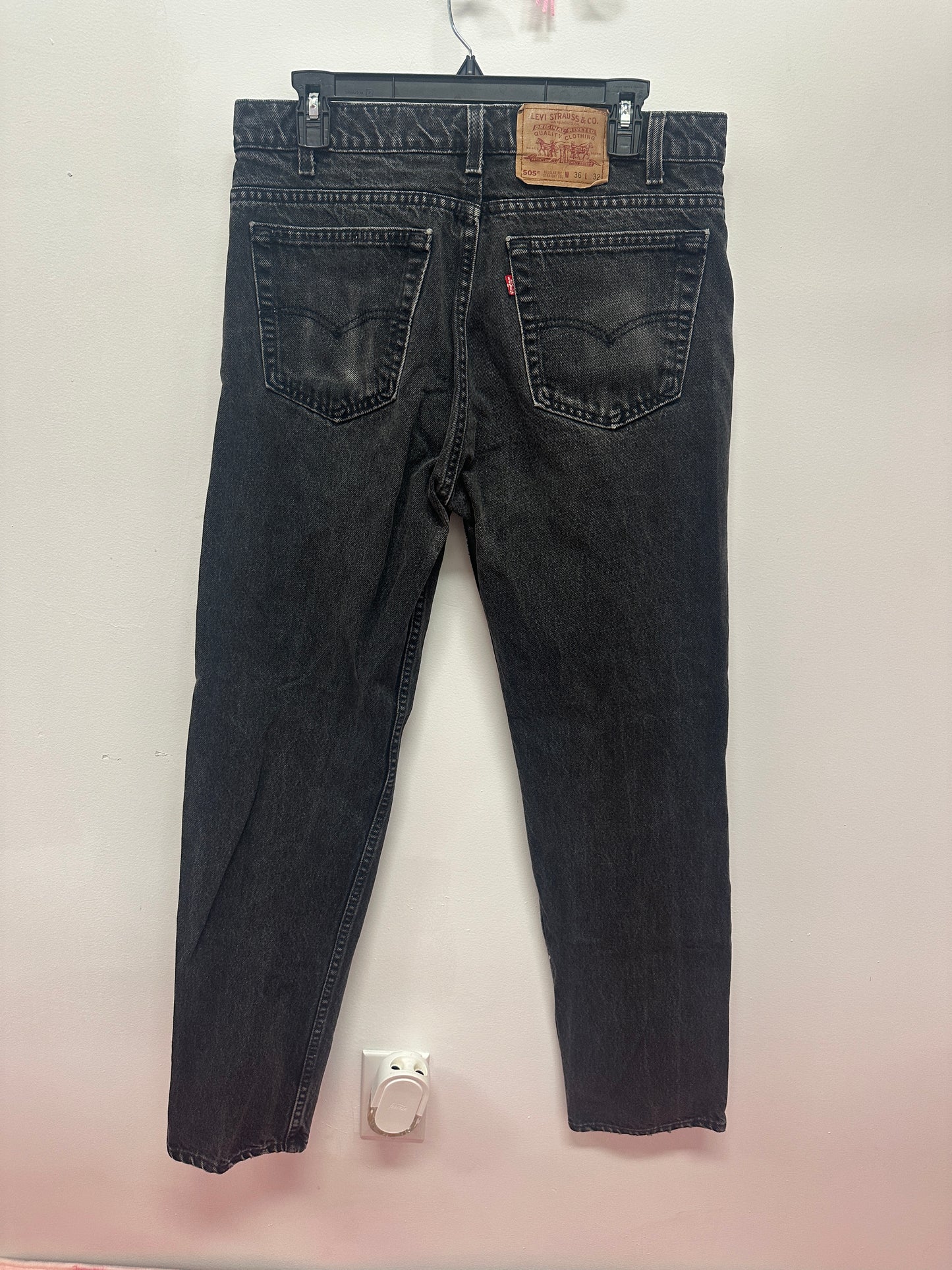 Levi Black 505 Jeans