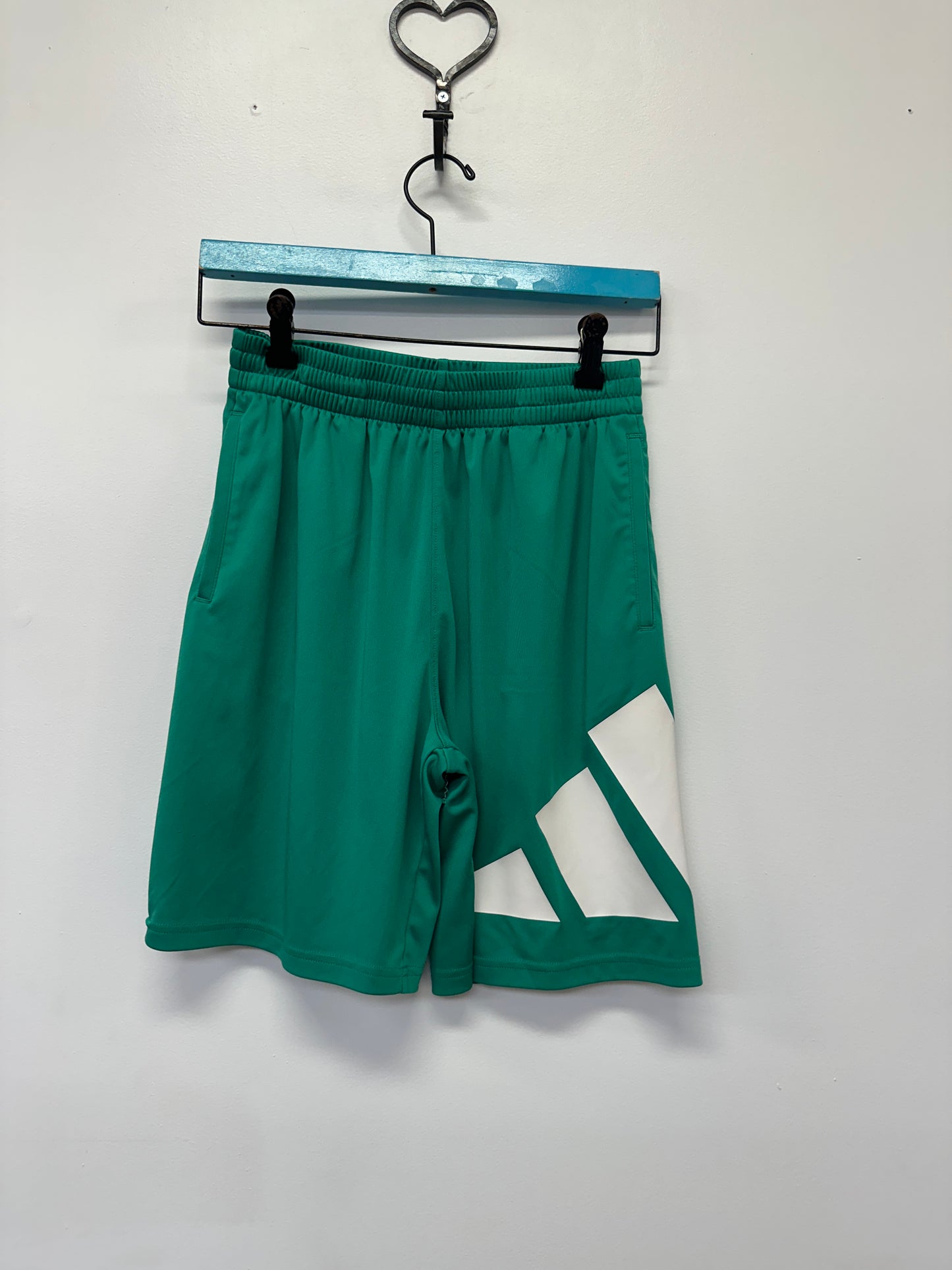 Adidas Green Athletic Shorts